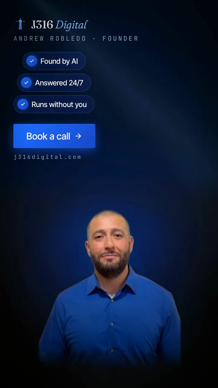 Drew Robledo, founder of J316 Digital